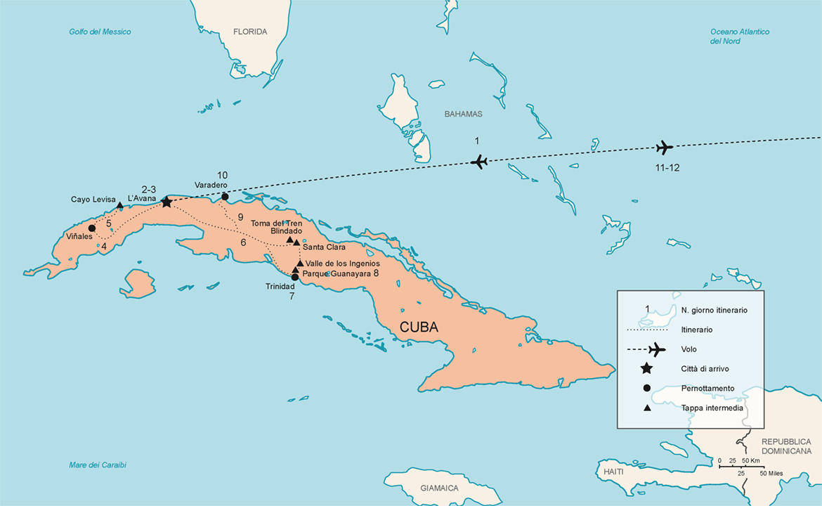 Itinerario Tour Cuba Essential | #Cuba #viaggigiovani