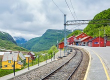 Stazione dei treni di Myrdal