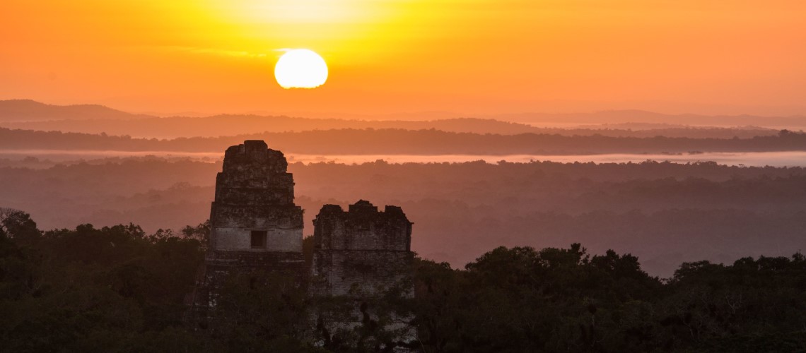 Tramonto Tikal