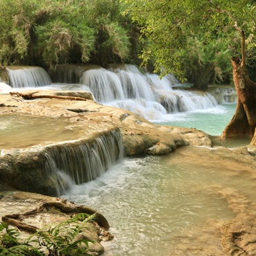 Kuang Si Falls | Hongbin on Unsplash | Top 5 Laos