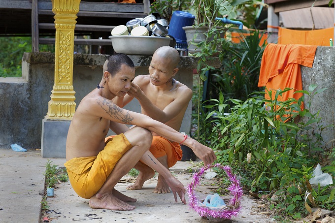 Barbiere Cambogia