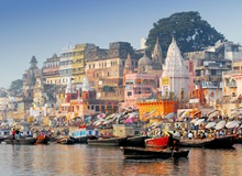 Panorama su Varanasi