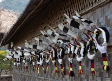 Tradizionali abiti Naga
