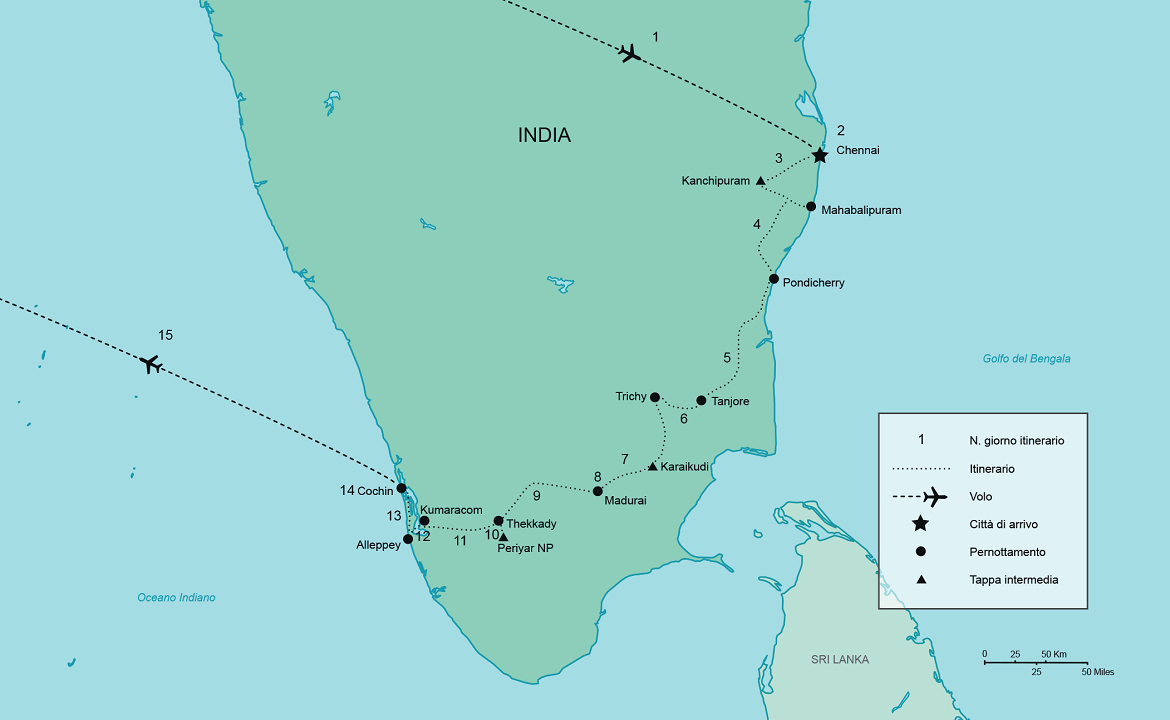 Itinerario India del Sud | #India #viaggigiovani